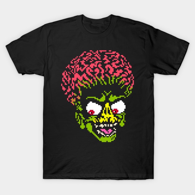 Mars attacks - pixel art T-Shirt by taguzga